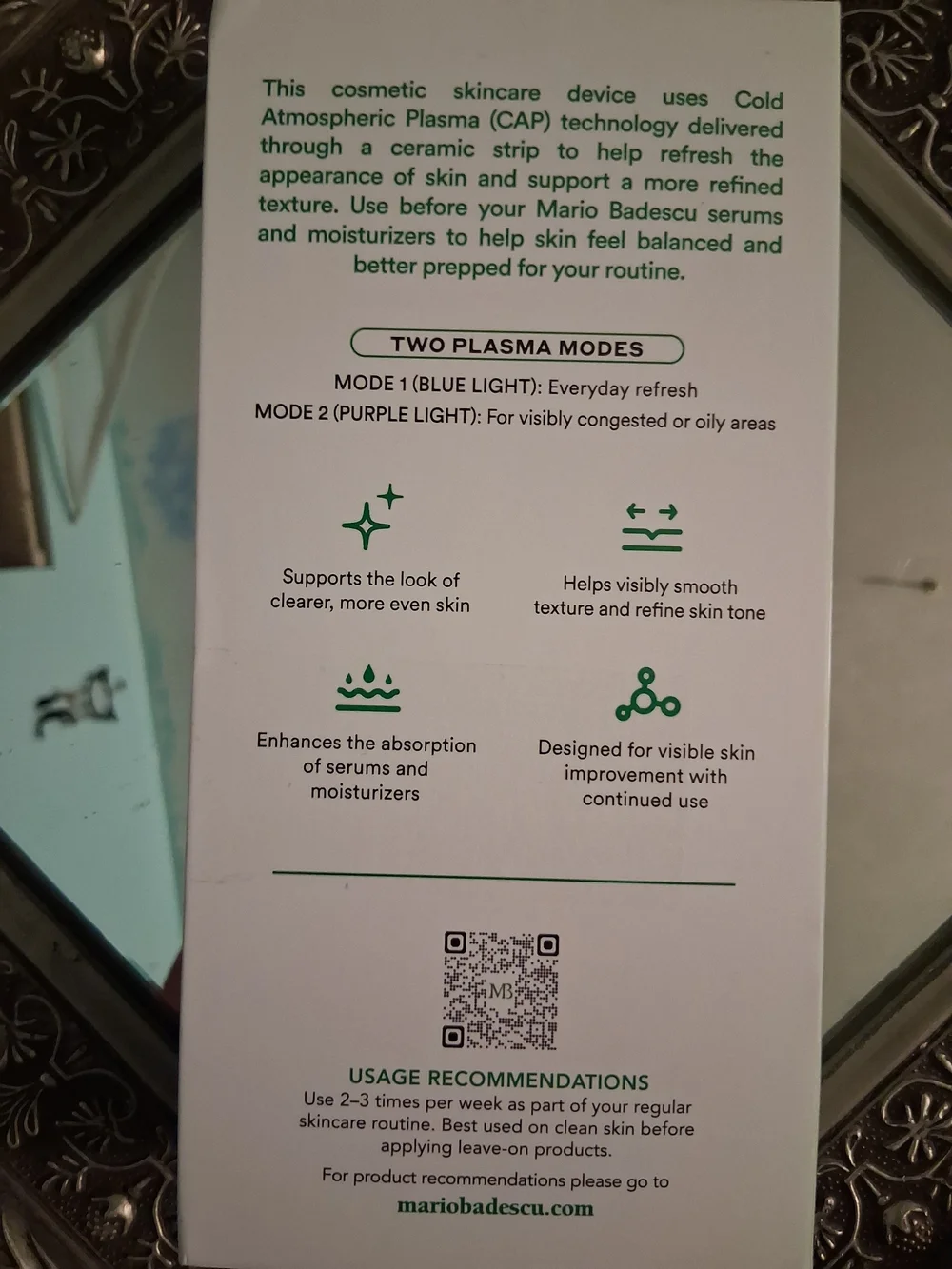 Mario Badescu Plasma Wand - White